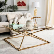 TABLE BASSE CARREE PYRAMIDE