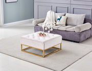TABLE BASSE A TIROIRS GOLD