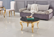 TABLE BASSE BAROQUE RONDE