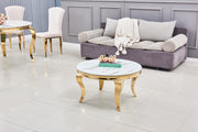 TABLE BASSE BAROQUE RONDE