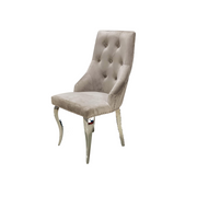 CHAISE ANNEAU CLOUTE VELOURS
