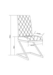CHAISE COCOMAT MATELASSÉE