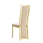 CHAISE DANA - VELOURS/SIMILICUIR