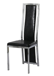 CHAISE DANA - VELOURS/SIMILICUIR