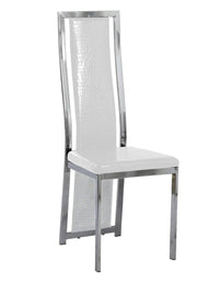 CHAISE DANA - VELOURS/SIMILICUIR