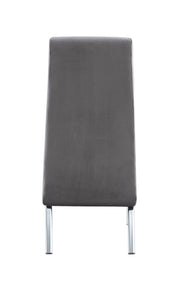 CHAISE FATE - VELOURS/SIMILICUIR