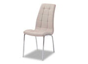 CHAISE EMMA - VELOURS/SIMILICUIR