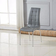 CHAISE EMMA - VELOURS/SIMILICUIR