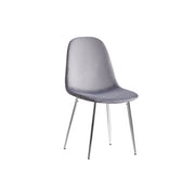 CHAISE SCANDINAVE VELOURS