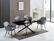 TABLE REPAS JESSICA RECTANGLE