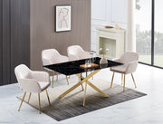 TABLE REPAS JESSICA RECTANGLE