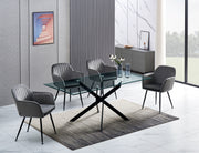 TABLE REPAS JESSICA RECTANGLE