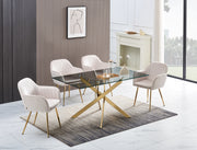 TABLE REPAS JESSICA RECTANGLE