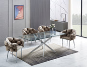 TABLE REPAS JESSICA RECTANGLE