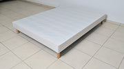 SOMMIER TAPISSIER + PIEDS OFFERTS