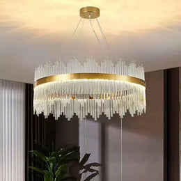 Lustre AURORE en verre
