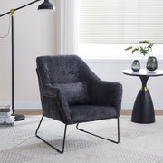 Fauteuil BASKA – Design Moderne & Confort Laine Bouclée