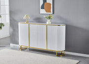 Buffet Esmée – Design Contemporain & Plateau Céramique Luxe