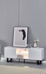 Meuble TV ALYA Design Laqué avec LED