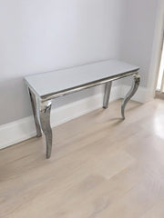Console Baroque Marbre – Élégance Luxe & Finitions Métalliques Haut de Gamme