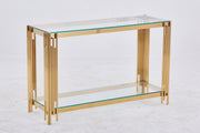 Console Double Plateau 