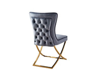 Chaise Gabi velours