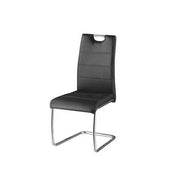Chaise poignée velours