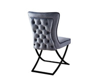 Chaise Gabi velours