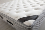 Matelas EXCLUSIVE 32 cm avec surmatelas Intégré - BEIGE/GRIS/FULL BLACK - Ressort ensachés