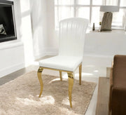 Chaise Nino - Similicuir/Velours