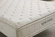 Matelas San Martino Royal Luxury Ressorts - 36 cm avec double surmatelas Intégré