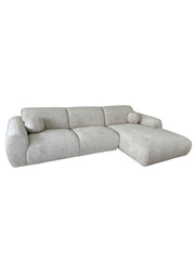 Canapé CLOUD Tissu Marbella - BEIGE/GRIS/ÉCRU